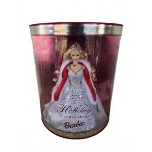 2001 Barbie Holiday Celebration Doll Special Edition Mattel 50304